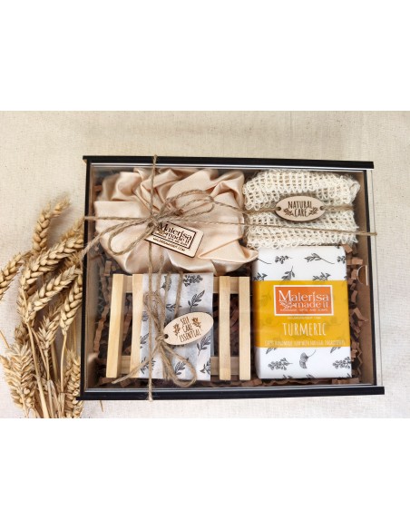 Gift box with natural soap - Relax