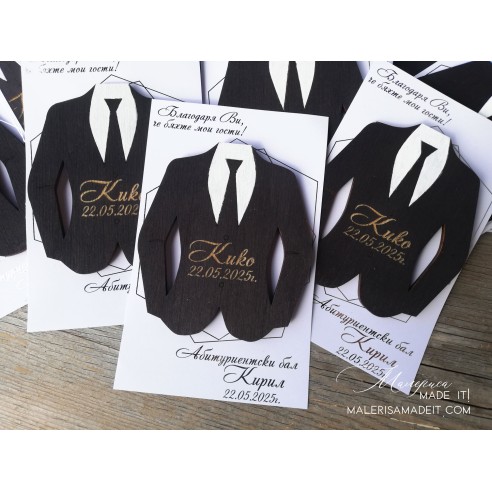 Gift for prom or bachelor party guests
