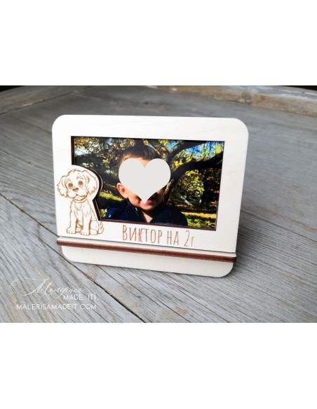 Mini photo frame - gift for guests