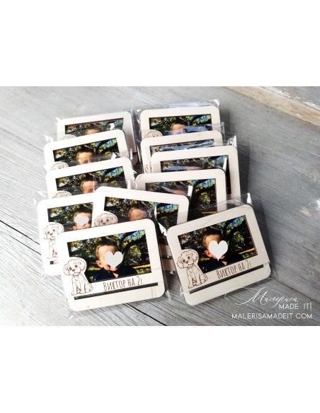 Mini photo frame - gift for guests