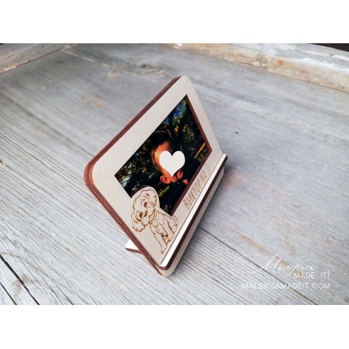 Mini photo frame - gift for guests