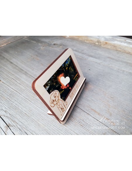 Mini photo frame - gift for guests