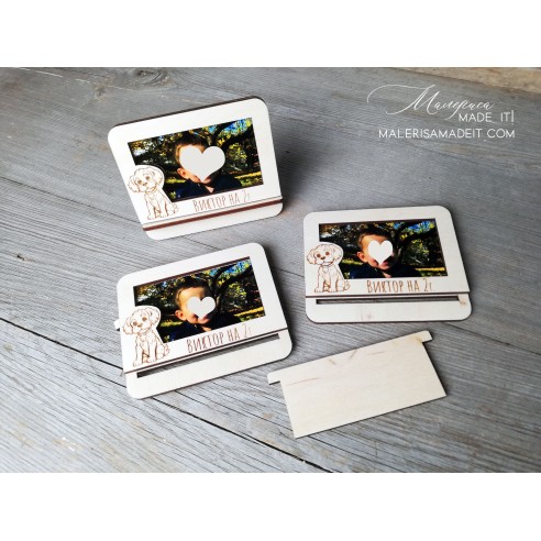 Mini photo frame - gift for guests
