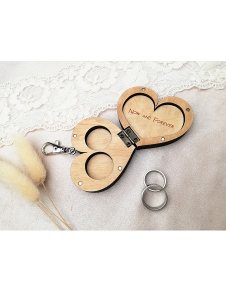 Dog Ring Box | Wooden Personalized Wedding Box