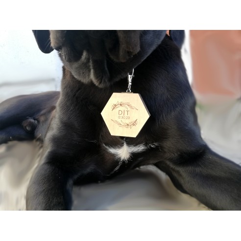 Dog Ring Box | Wooden Personalized Wedding Box