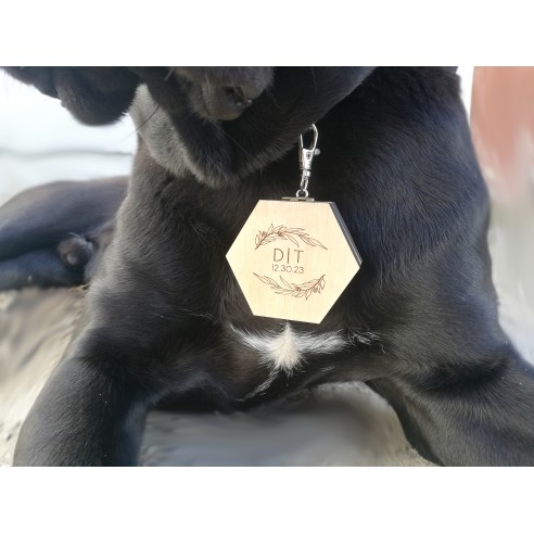 Dog Ring Box | Wooden Personalized Wedding Box