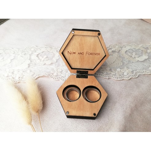 Dog Ring Box | Wooden Personalized Wedding Box