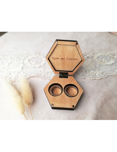 Dog Ring Box | Wooden Personalized Wedding Box