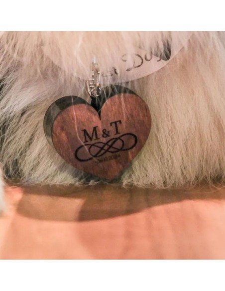 Dog Ring Box | Wooden Personalized Wedding Box