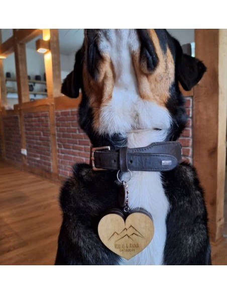 Dog Ring Box | Wooden Personalized Wedding Box