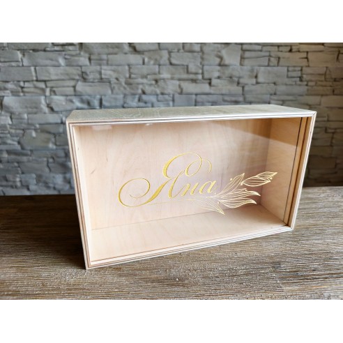 Bridesmaid box with name | Personalized gift box with accessories