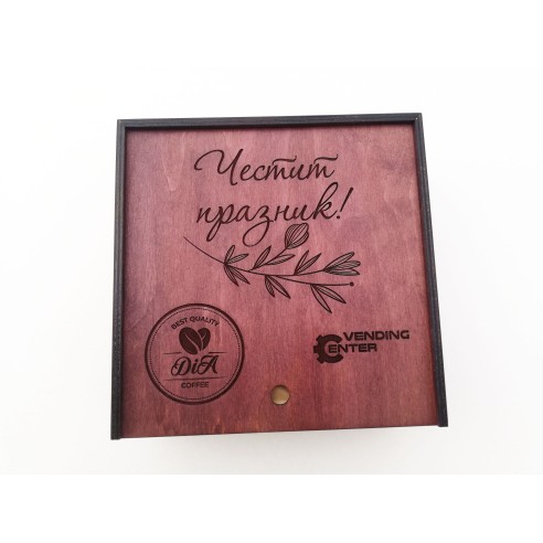 Corporate box 23x23x8 cm with logo – gift box for companies | Malerisa Made It