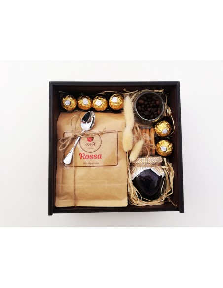 Corporate box 23x23x8 cm with logo – gift box for companies | Malerisa Made It
