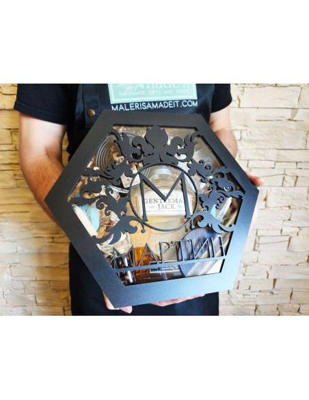 Elegant hexagonal gift box | Personalized gift box