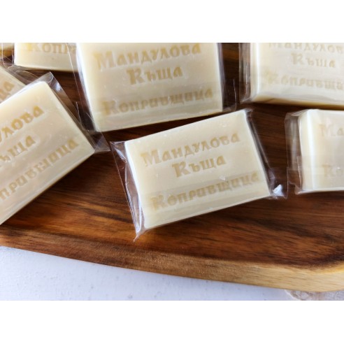 Mini natural soaps 15 g with logo | Hotel soaps without fragrance