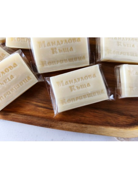 Mini natural soaps 15 g with logo | Hotel soaps without fragrance