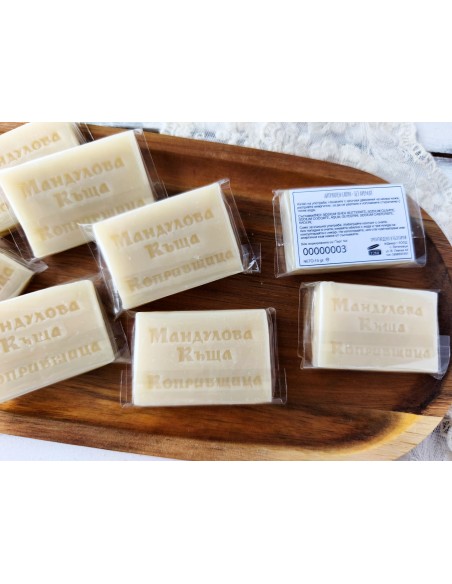 Mini natural soaps 15 g with logo | Hotel soaps without fragrance