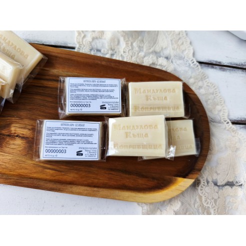 Mini natural soaps 15 g with logo | Hotel soaps without fragrance
