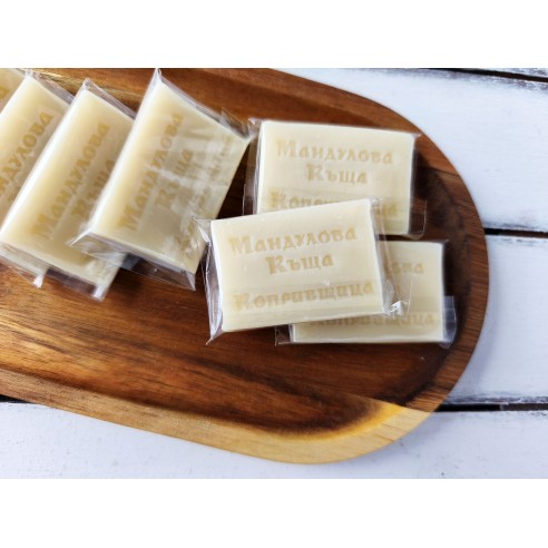 Mini natural soaps 15 g with logo | Hotel soaps without fragrance