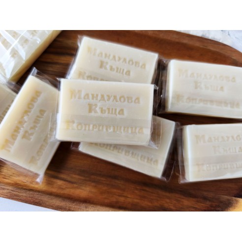 Mini natural soaps 15 g with logo | Hotel soaps without fragrance