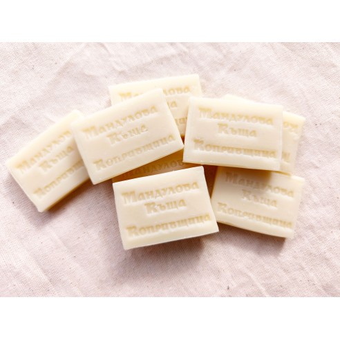Mini natural soaps 15 g with logo | Hotel soaps without fragrance