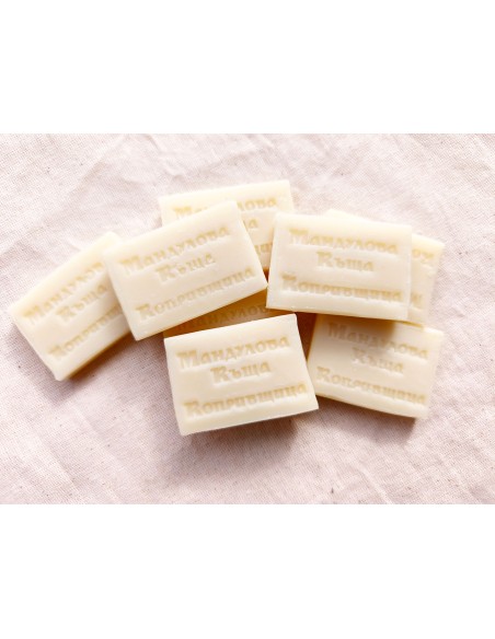 Mini natural soaps 15 g with logo | Hotel soaps without fragrance