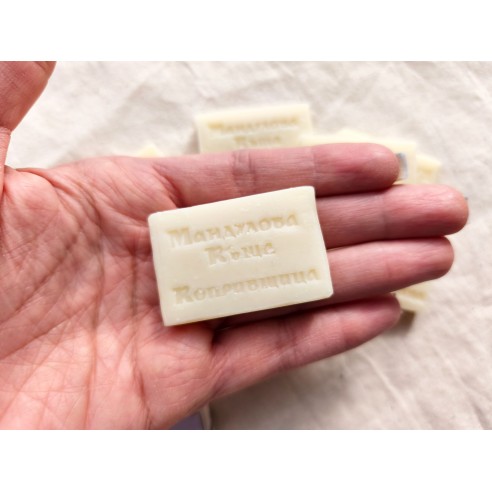 Mini natural soaps 15 g with logo | Hotel soaps without fragrance