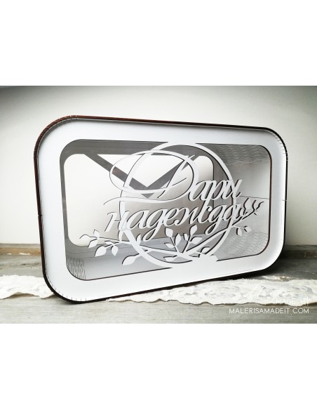 Wedding Donation and Cause Box | Personalized Envelope Box