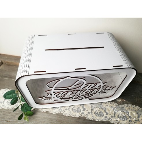 Wedding Donation and Cause Box | Personalized Envelope Box