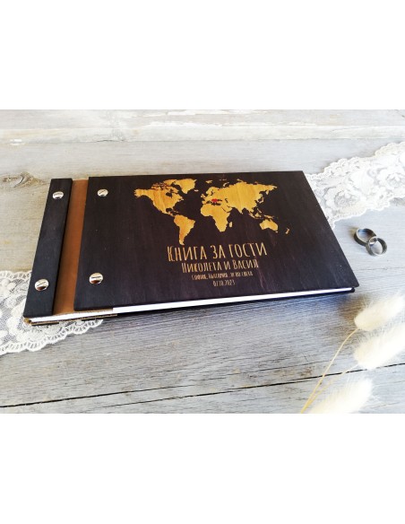 Unique guestbook for wedding party