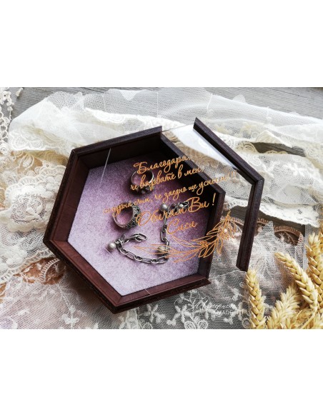 Personalized Belgian Chocolate Box | Best Man and Bridesmaid Invitation or Just a Thank You