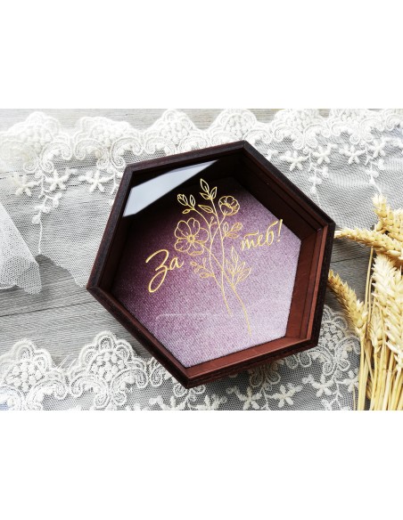 Personalized Belgian Chocolate Box | Best Man and Bridesmaid Invitation or Just a Thank You
