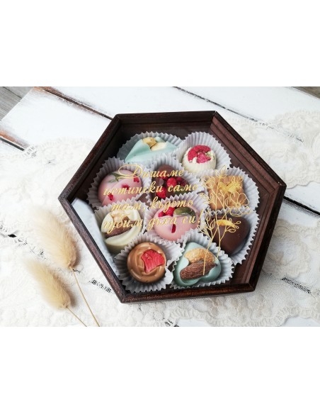 Personalized Belgian Chocolate Box | Best Man and Bridesmaid Invitation or Just a Thank You