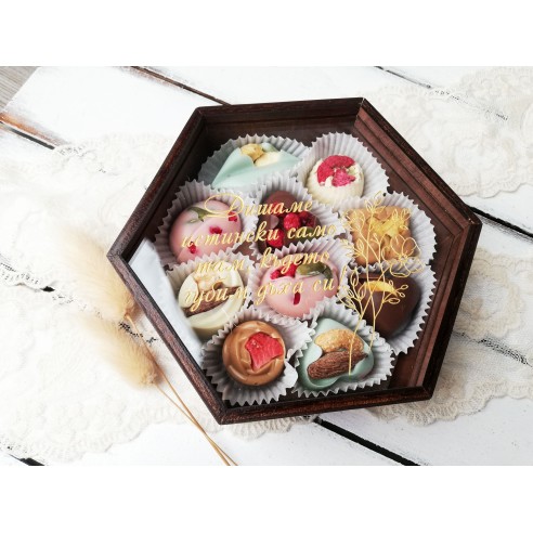 Personalized Belgian Chocolate Box | Best Man and Bridesmaid Invitation or Just a Thank You