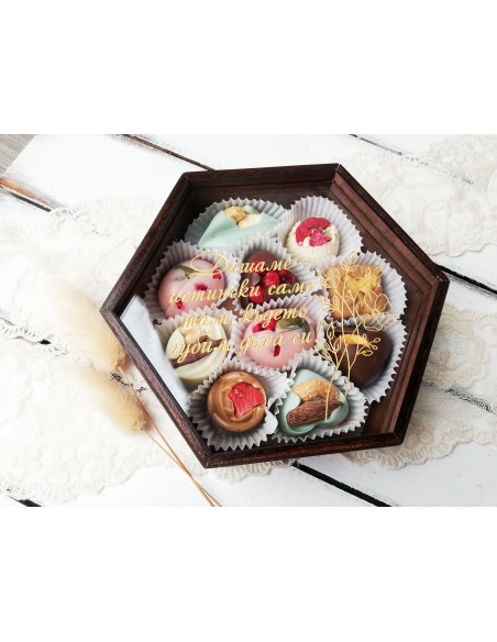 Personalized Belgian Chocolate Box | Best Man and Bridesmaid Invitation or Just a Thank You