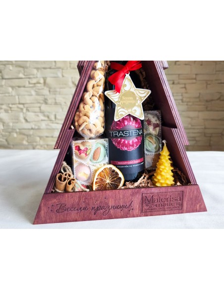 Premium Christmas Tree Gift Box for Business Partners and Employees