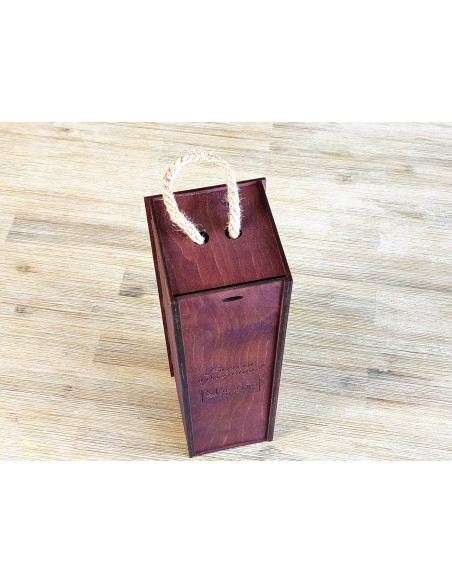 Premium Wooden Bottle Box with Customization Option