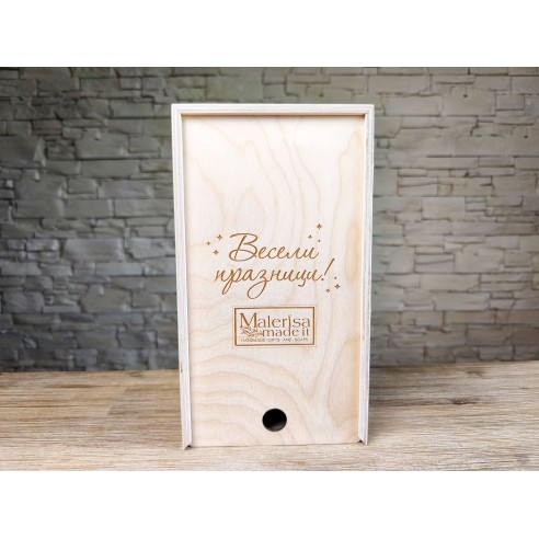 Rectangular Wooden Packaging for Luxury Corporate Gifts