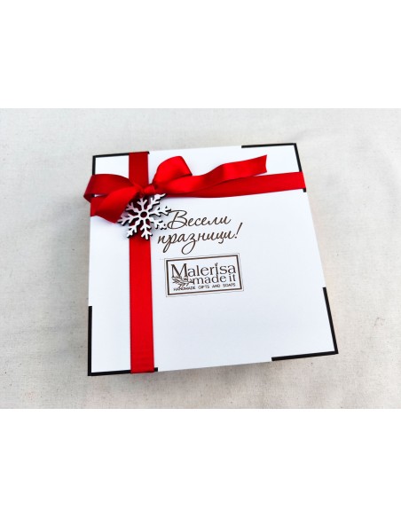 Square Gourmet Corporate Branded Box | Luxury Gift Solutions | MalerisaMadeIt