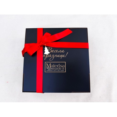 Square Gourmet Corporate Branded Box | Luxury Gift Solutions | MalerisaMadeIt