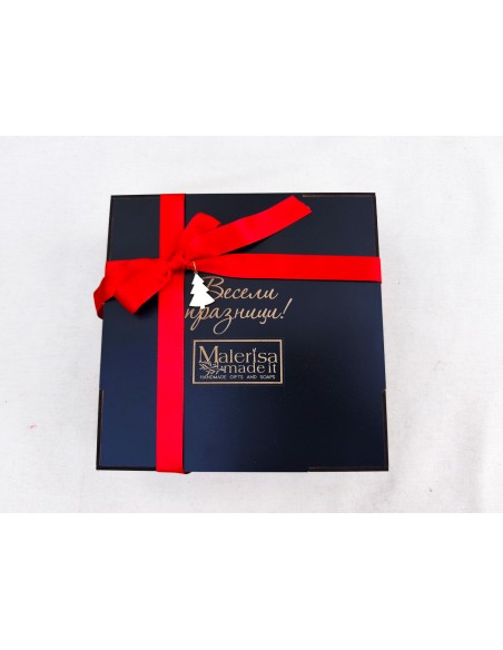 Square Gourmet Corporate Branded Box | Luxury Gift Solutions | MalerisaMadeIt