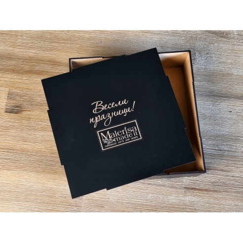 Corporate SPA box with natural soaps | Branded square box | MalerisaMadeIt