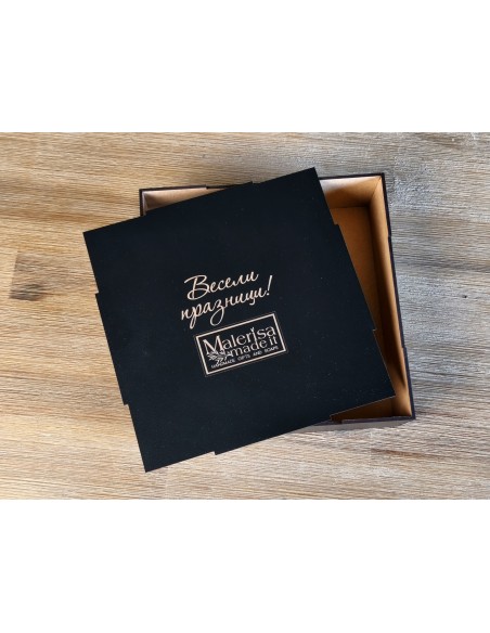 Corporate SPA box with natural soaps | Branded square box | MalerisaMadeIt