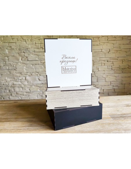 Corporate SPA box with natural soaps | Branded square box | MalerisaMadeIt