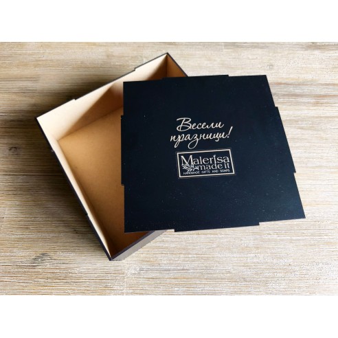 Corporate SPA box with natural soaps | Branded square box | MalerisaMadeIt