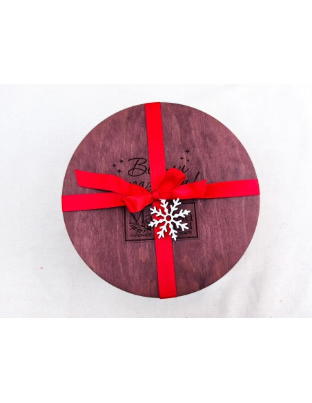 Corporate Gift Box Round | Handmade Natural Soaps MalerisaMadeIt