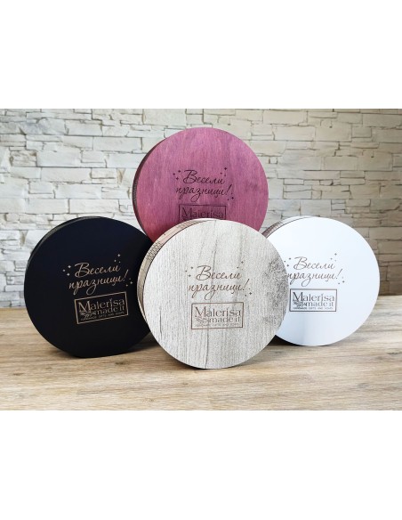 Corporate Gift Box Round | Handmade Natural Soaps MalerisaMadeIt