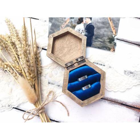 Personalized Wooden Ring Box