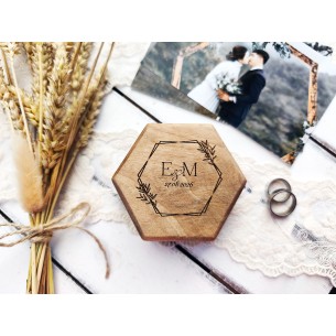 Walnut Ring Box | Handmade and Personalized