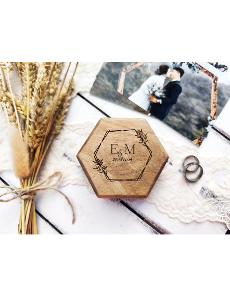 Walnut Ring Box | Handmade and Personalized